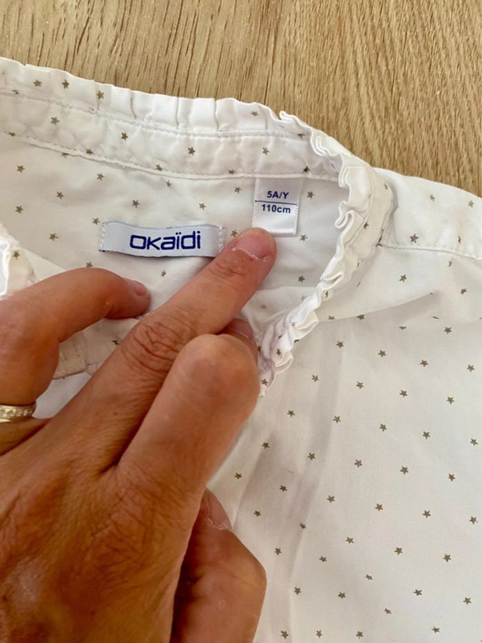 Chemise okaidi 5 ans - photo numéro 2