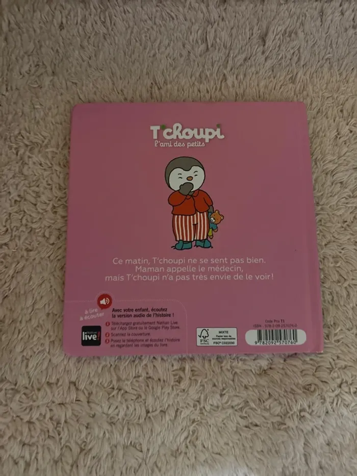 Livre Tchoupi est malade n20 - photo numéro 2