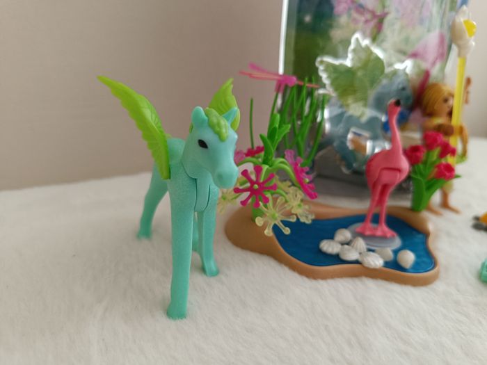 Playmobil 5352 fée du soleil avec bébé pegasus summer  wind - photo numéro 2