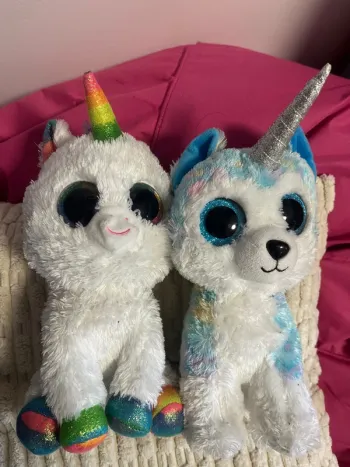 Lot de 2 peluches TY Helena