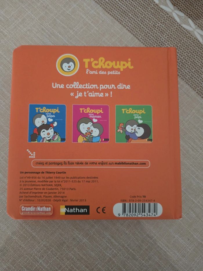 T'choupi aime mamie - livre tout carton - photo numéro 2