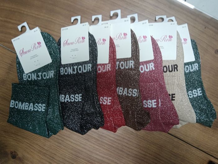 Chaussettes paillettes