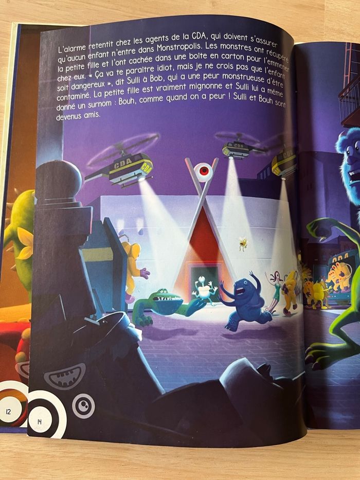 Livre Disney Audiocontes Magiques n°22 – Monstres & Cie – Bon État (Sans Figurines) - photo numéro 5