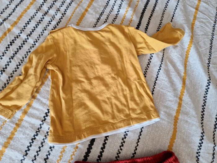 Pantalon bordeaux sergent major neuf jamais porté 12m - photo numéro 9