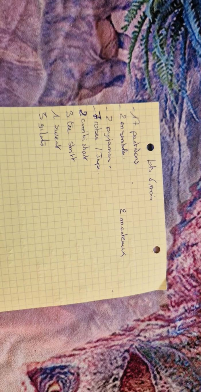 lots habits 6 mois filles - photo numéro 2