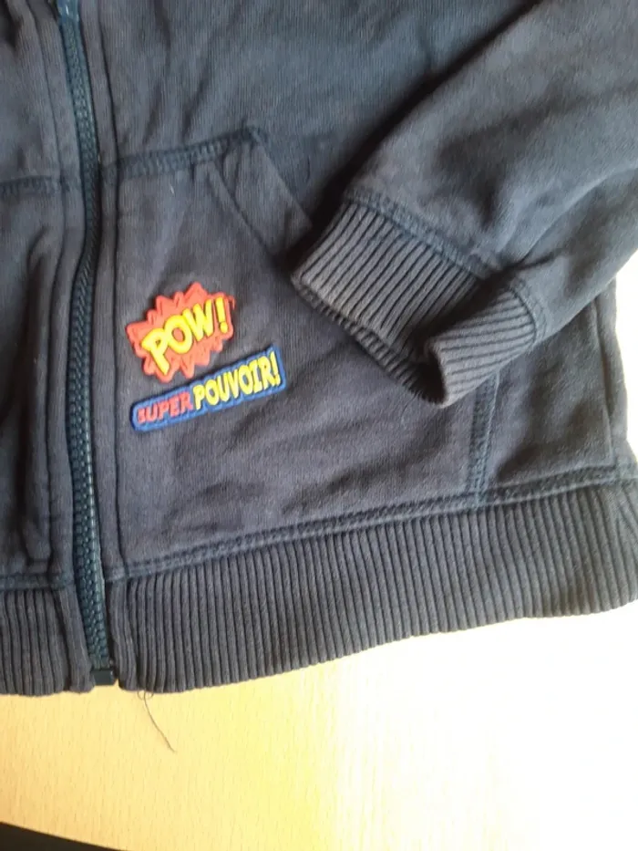 Gilet à capuche 4 ans - photo numéro 6