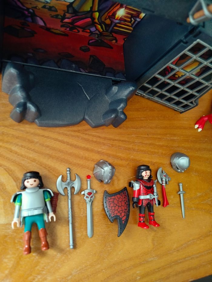 Prison avec guerrier et dragon Playmobil - photo numéro 5