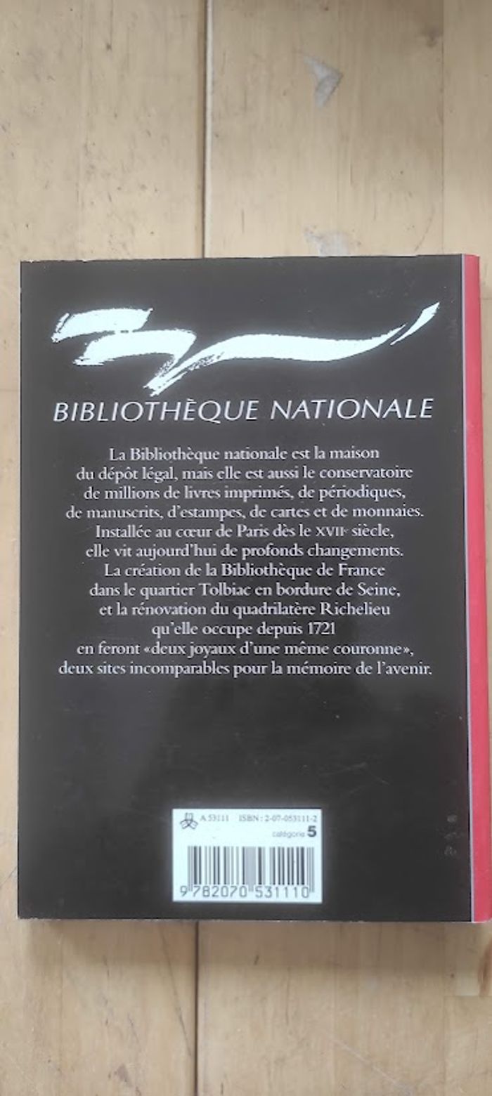 La Bibliothèque Nationale Bruno Blasselle Jacqueline Melet-Sanson Découvertes Gallimard 1990 - photo numéro 3