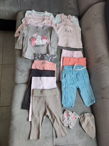 Lot vêtements fille 3 mois