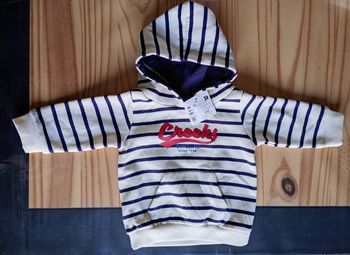 Sweat capuche bébé