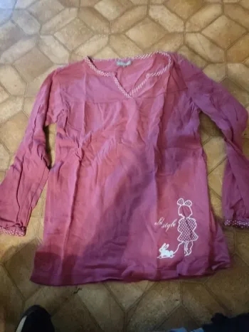 T-shirt manches longues in extenso 6 ans