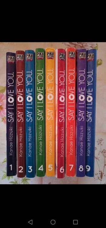 Lot mangas Say I love you