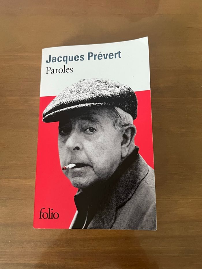 Paroles de Jacques Prévert Folio