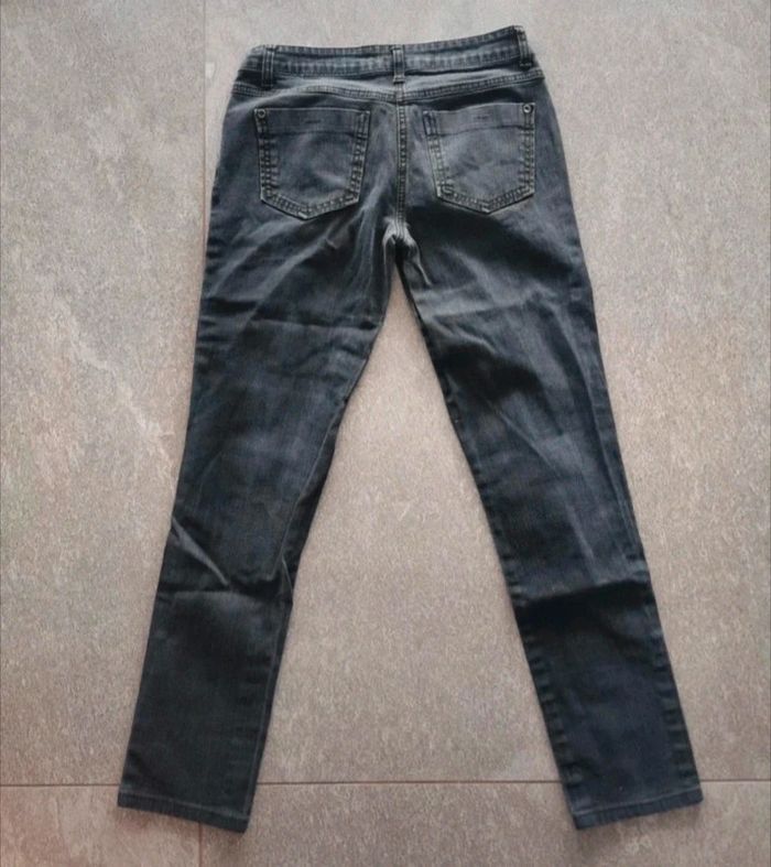 Pantalon jean noir Femme S 36 - photo numéro 2
