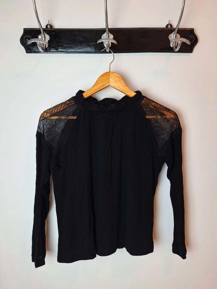 Top noir femme taille M  Zara