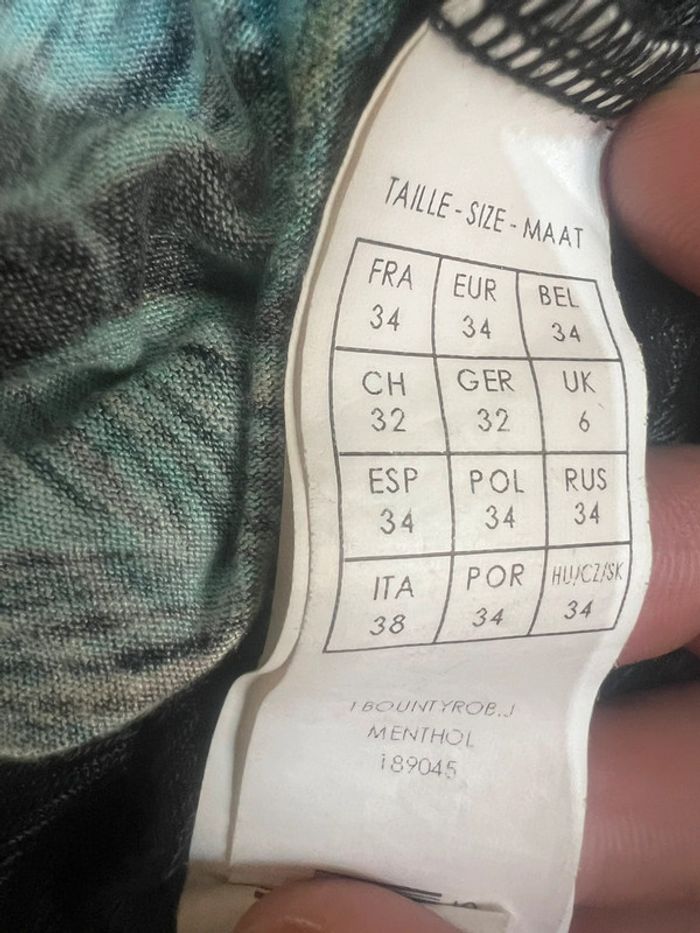 Robe femme Mim verte taille 34 - photo numéro 4