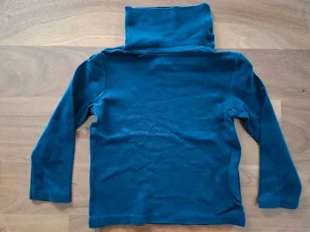 Tee-shirt col roulé bleu marine garçon Okaïdi 3 ans