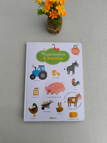 Livre sonore Ma première ferme à écouter Auzou