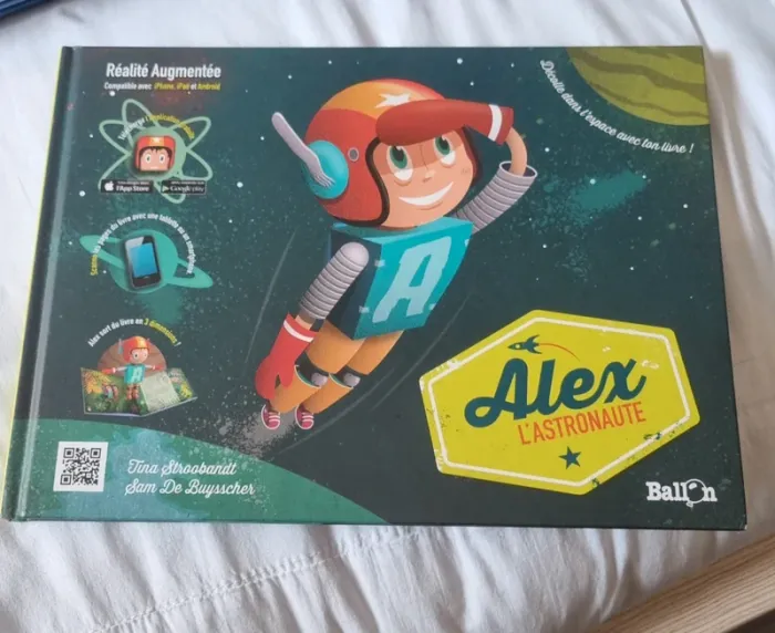 Livre Alex l'astronaute