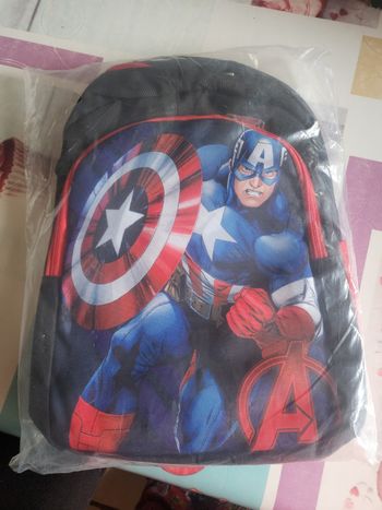 Sac captain america  + stylo