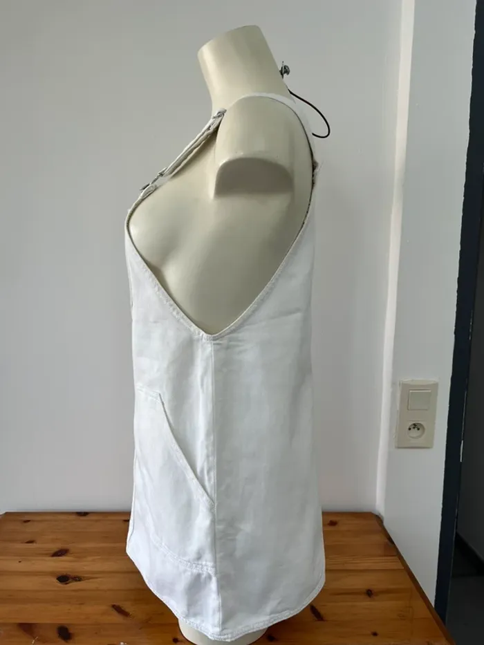 Robe en jean blanche - photo numéro 5