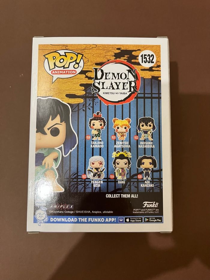 Funko pop! Inosuke hashibira 1532 Démon slayer - photo numéro 3