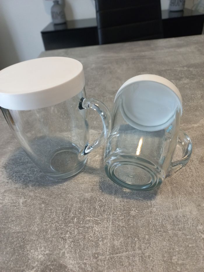 Lot tasses en verre - photo numéro 4