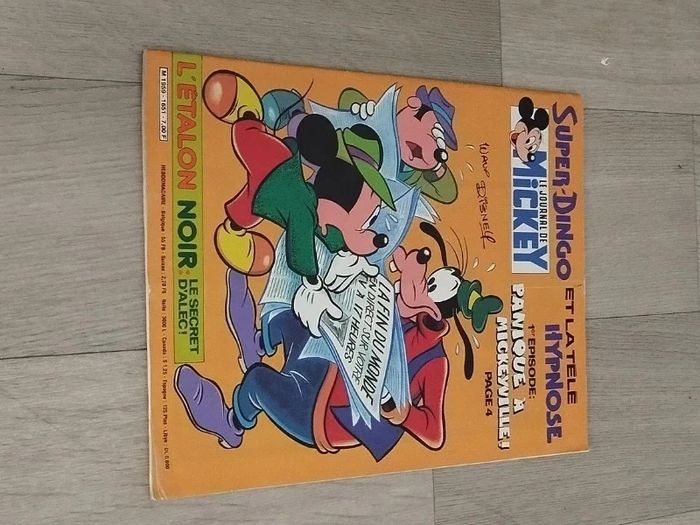 Lot Vintage 7 magazines Journal de Mickey année 1984 L061  7596144847 - photo numéro 6