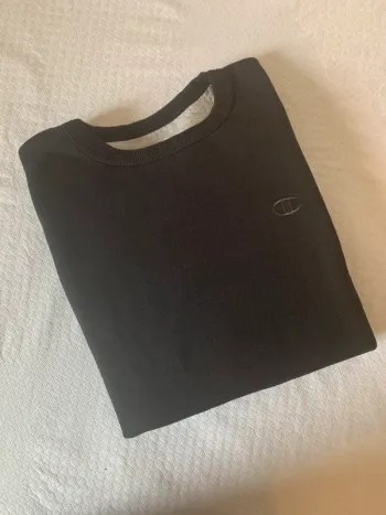 Sweat Champion Noir Classique