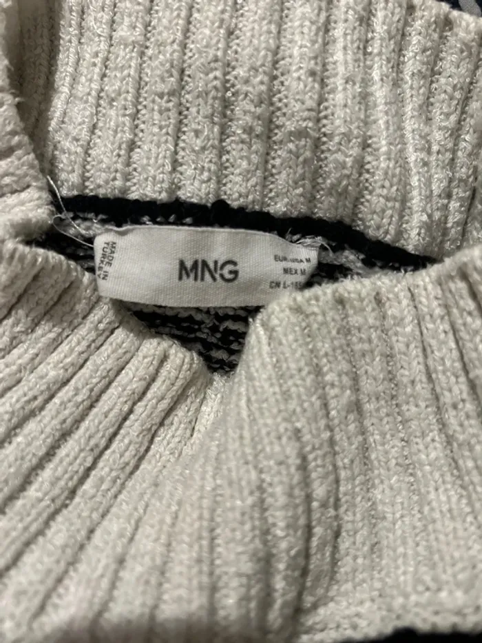 Pull Long Rayé Mango - photo numéro 6