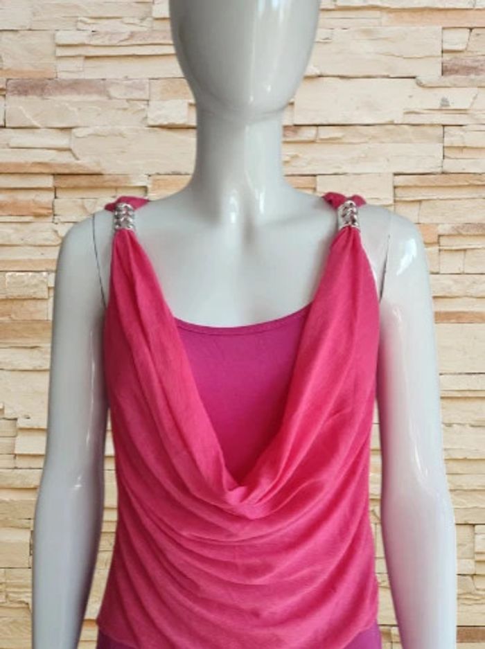 Haut Débardeur Top rose - photo numéro 2