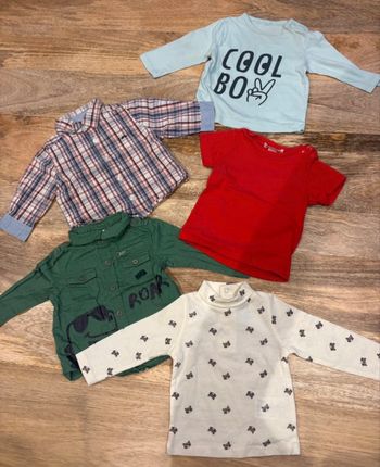 Lot de [5] hauts bébé orchestra garçon 6 mois