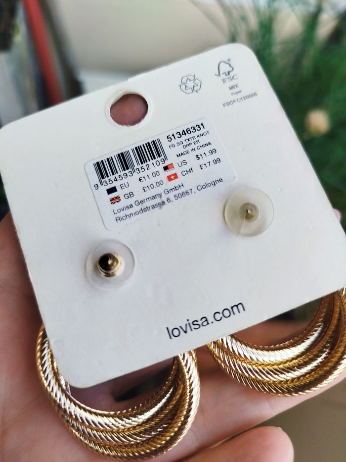 Grosses Boucles d'oreilles LOVISA - photo numéro 9