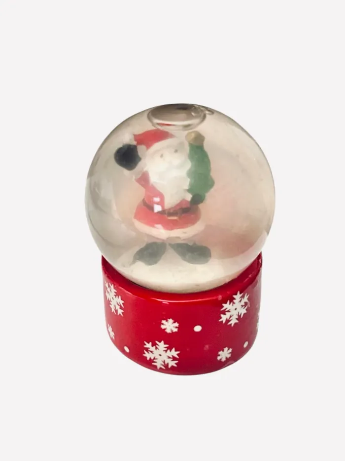 Boule à neige Père Noël - 6.5 cm Neuf