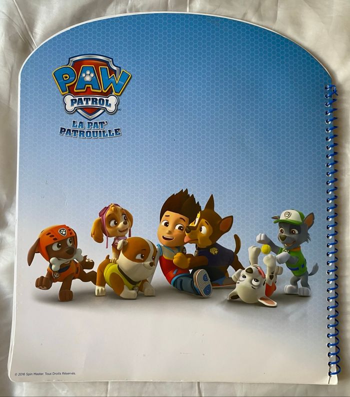 Cahier de coloriage géant Pat Patrouille - photo numéro 2