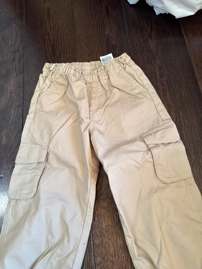 Pantalon, cargo, fluide, fille - photo numéro 4