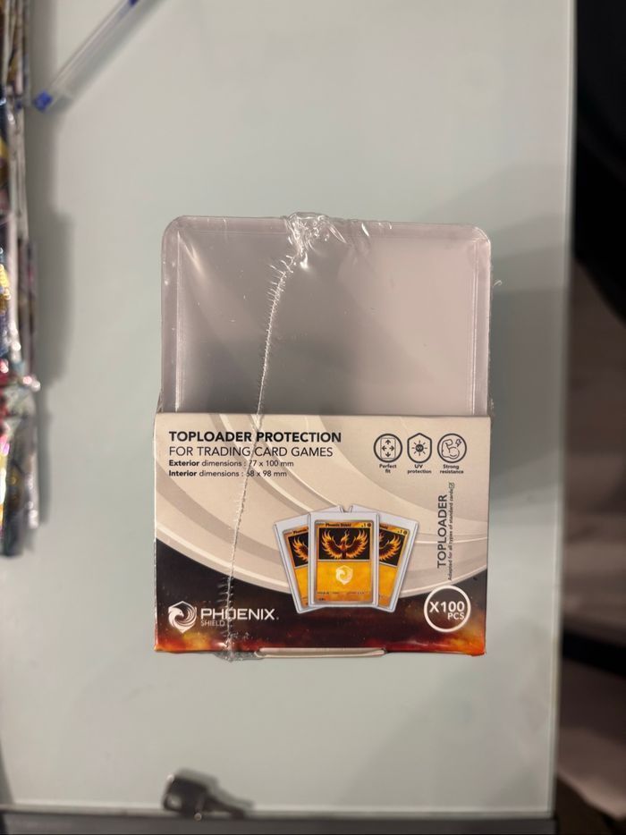 100 Toploader Phœnix Shield NEUF - photo numéro 2