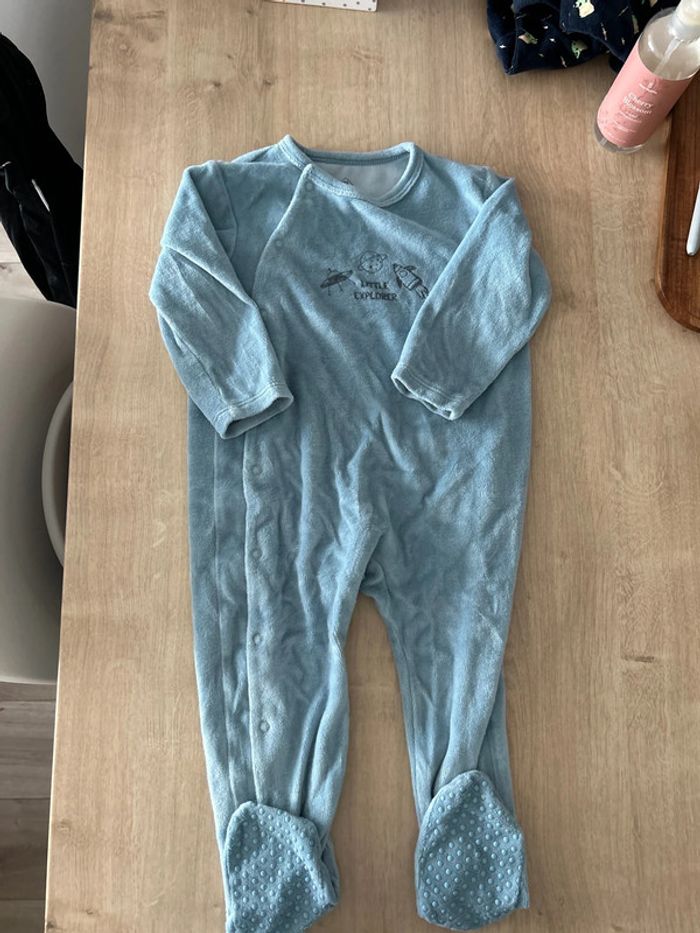 Pyjama, 24 mois bleu,