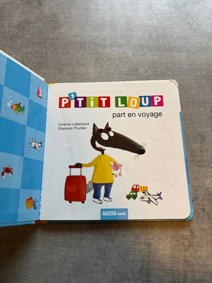 Livre petit loup part en voyage - photo numéro 2