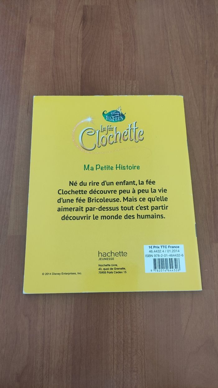 Livre Disney la fée clochette - photo numéro 2