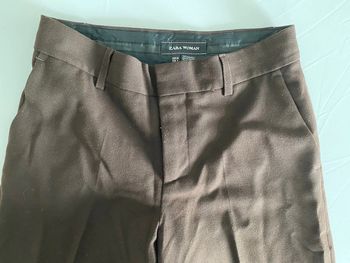 Pantalon marron Zara