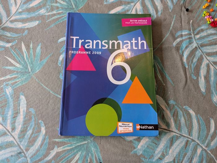 Manuel mathématiques 6e