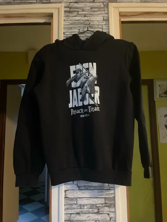 Sweat-shirt garçon attack on titan 16 ans