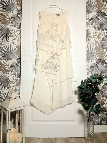 Ensemble E&H Paris – Taille 42 – Jupe & Top asymétriques – Élégant & raffiné