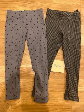 Lot legging 3-4 ans