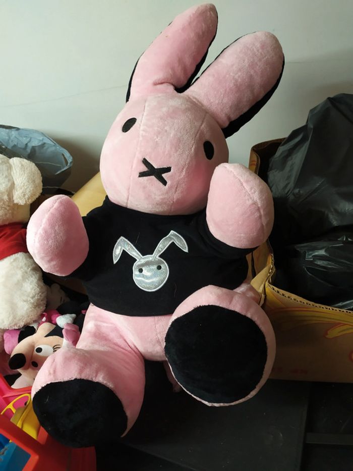 Grande peluche lapin