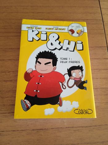 livre rire jaune Ki & Hi tome 1 deux frères