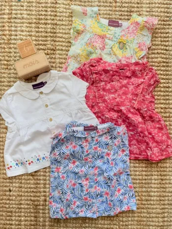 Lot blouses Sergent Major 6mois / 68cm