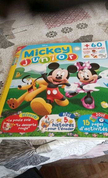 Lot de 5 magazines Mickey junior