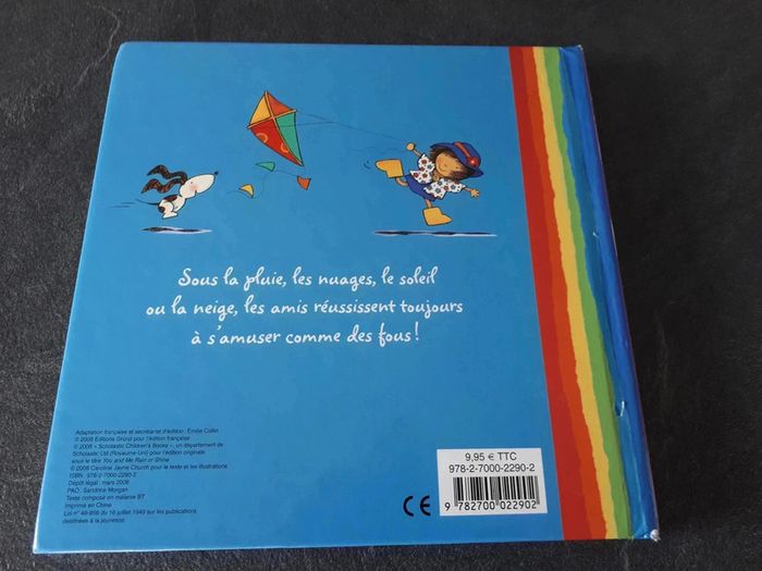 5 € Le Cœur au Soleil – Livre à toucher - Editions Gründ - photo numéro 4